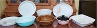 Pyrex bowl, USA Crock bowl, Mixer bowl