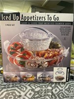 iced Up Appertizers To go Serving Dish