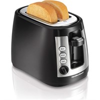 HAMILTON BEACH BLACK COOL TOUCH TOASTER WITH