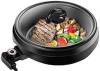 CHEFMAN ELECTRIC GRILL POT AND SKILLET