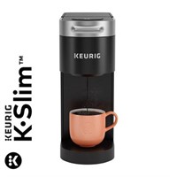 KEURIG K-SLIM COFFEE MAKER IN BLACK