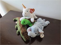 Lot of TY Beanie Babies