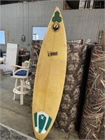 Al Merrick surf board