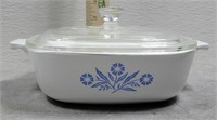 A3- VINTAGE QUART COVERED CORNING WARE DISH 1960