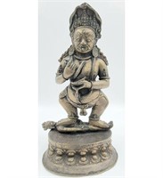 Early Tibetan Bronze Mahakala 18th Century