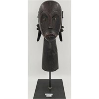 A Rare Fang Reliquary Wooden Sculpture Head 19-20