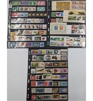 6 Stock Sheets Of US Stamps From Mid-Century To T