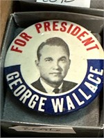 For president, George Wallace one and