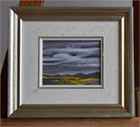Heavy Skies (grey and yellow), 1994,