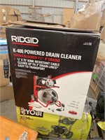 RIDGID K-400 POWERED DRAIN CLEANER