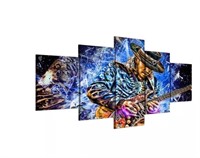 Home Decor 5PCS Abstract Stevie Ray Vaughan music