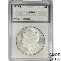 1879-S Morgan Silver Dollar NGS MS68