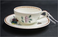 Royal Worcester miniature cup & saucer