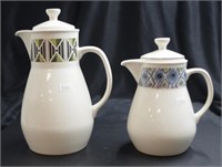 Two various Wedgwood coffee pots