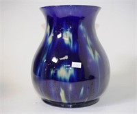 Large McHugh Australian blue pottery vase