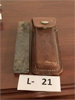 Sharpening Stone w/Sheath