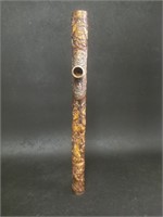 Large Chinese Scenic Opium Pipe 18 inches