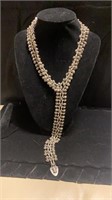 Stunning metal necklace