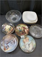 Dinner Plates, Decorative Plates, and a Big Clear