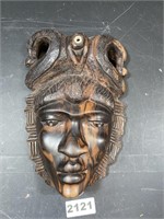 African Wood Carved Mask - Really Gorgeous Piece