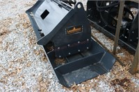 Unused Skid Steer 5-foot Plate Compactor
