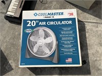 COOLMASTER 20" AIR CIRCULATOR
