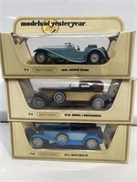 X3 Model Cars 1:48 of Yesteryear including Jaguar