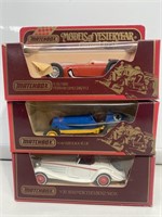 X3 Model Cars of Yesteryear including 1960