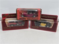 X3 Model Cars 1:38 of Yesteryear including 1927