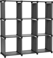 SONGMICS 9-Cube DIY Storage Shelves, Open