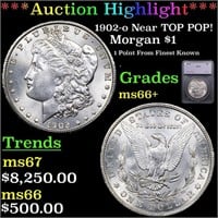 ***Auction Highlight*** 1902-o Morgan Dollar Near