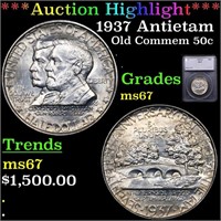 ***Auction Highlight*** 1937 Antietam Old Commem H