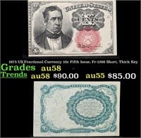 1875 US Fractional Currency 10c Fifth Issue, Fr-12