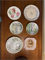 Six. Miscellaneous plates by various designers,