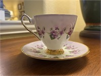 Tea cup by Claire bone china made in England. No