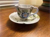 Hand painted mini tea cup