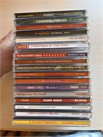 Collection of Christmas music on cd
