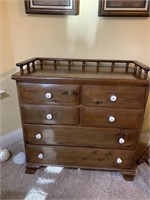 Antique chest of drawers. some wear  on the top.
