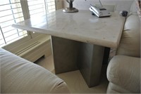 Marble Top Side Table