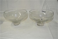 Two Crystal Bowls