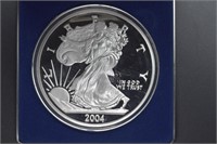8 ozt Silver .999 2004 Giant Silver Eagle