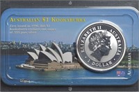 2001 Australian $1 Kookaburra Silver Coin