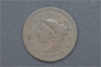 1837 Matron Head Lg Cent