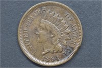1864 Indian Head Penny No L