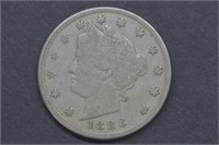 1888 V Nickel