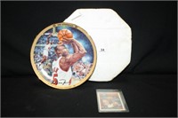 Michael Jordan Decorative Plate "The Comeback"