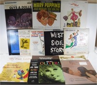 LP Record Albums Lot Broadway Musicals Soundtracks
