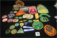 Girl Scout Patches; Some Multiples; Leader's Bag