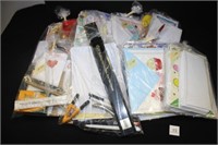 Various Office supplies, cards,, stationary etc.