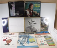 Record Albums Lot Bing Crosby Glenn Miller Wagoner